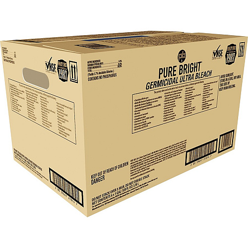 KIK Pure Bright Germicidal Bleach Concentrate, 128 oz, White - 1 Each (8635042)