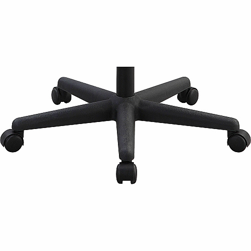 Lorell Contoured Back Tilt Task Chair Black - Plastic - 1 Each (84870)