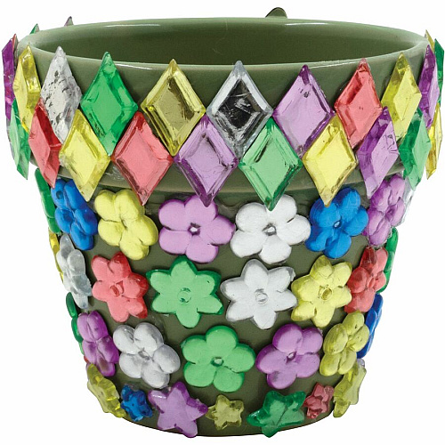 Creativity Street 1/2 lb Acrylic Gems Assorted - Acrylic - 1 Pack (3541)