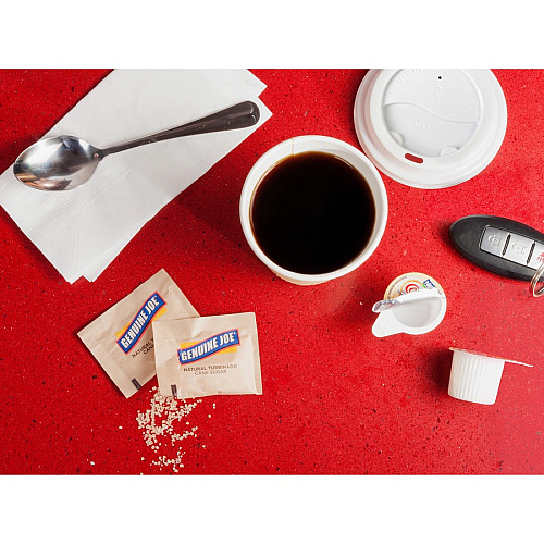 Genuine Joe Hot Cup Protective Lids Polystyrene - White - 50 / Pack (GJO11259)
