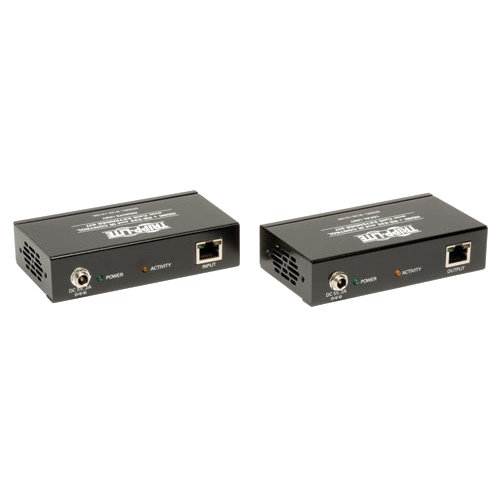Tripp Lite by Eaton HDMI over Cat5/6 Extender Kit, Transmitter/Receiver, 4K, Serial and IR Control, Up to 328 ft. (100 m), TAA 328 ft Range - 2 x Network (RJ-45) - 1 x HDMI In - 1 x HDMI Out - 4K - 3840 x 2160 - Category 6 - Wall Mountable, Ra (B1261A1SR)
