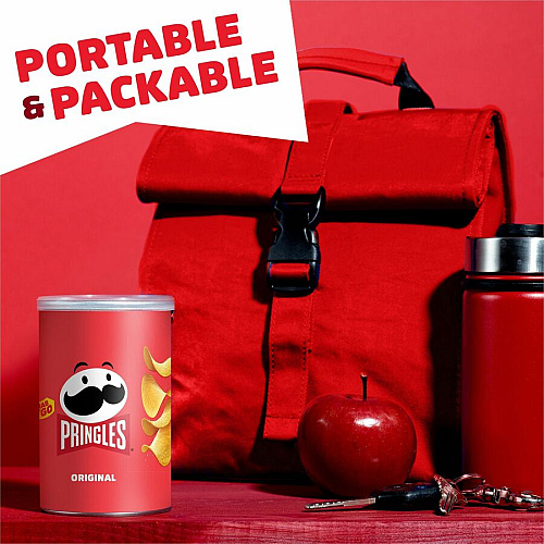 Pringles Original Original - 1 Serving Can - 2.38 oz Can - 12 / Carton (84563)