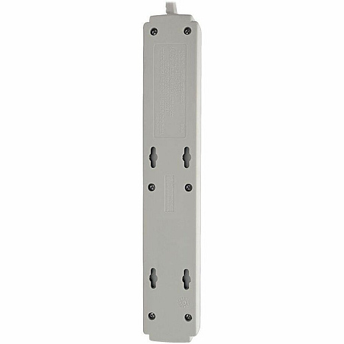 Eaton Tripp Lite Series Protect It! 6-Outlet Surge Protector, 8 ft. (2.43 m) Cord, 990 Joules, Low-Profile Right-Angle 5-15P plug 6 x NEMA 5-15R - 1875 VA - 990 J - 120 V AC, 125 V AC Input - 8 ft - Wall Mountable (TLP608)