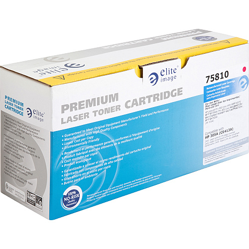 Elite Image Remanufactured Laser Toner Cartridge - Alternative for HP 305A (CE413A) - Magenta - 1 Each 2600 Pages (75810)