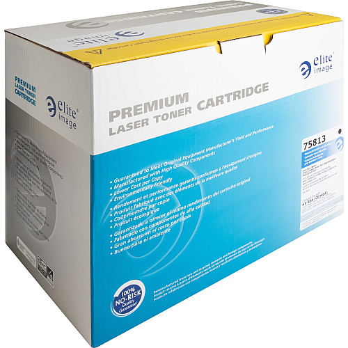 Elite Image Remanufactured Toner Cartridge - Alternative for HP 90A (CE390A) 10000 Pages (75813)