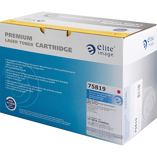Elite Image Remanufactured Laser Toner Cartridge - Alternative for HP 507A (CE403A) - Magenta - 1 Each 6000 Pages (75819)
