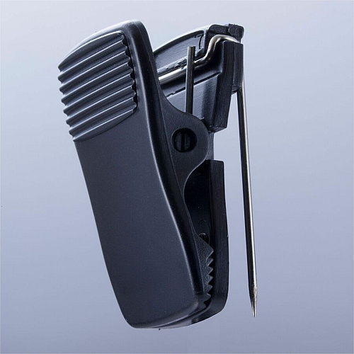Lorell Cubicle Clips Black - Plastic - 24 / Box (LLR80673)