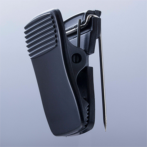 Lorell Cubicle Clips Black - Plastic - 24 / Box (LLR80673)