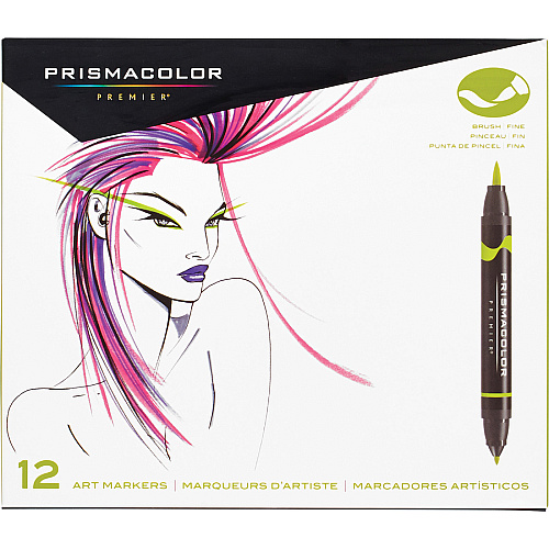 Prismacolor Premier Fine Art Markers Fine Marker Point - 12 / Set (1773297)