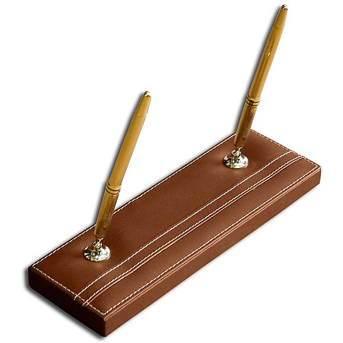 Dacasso Rustic Leather Desk Set 1 Each (D3212)