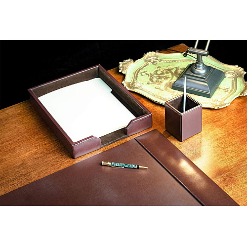 Dacasso Bonded Leather Desk Set 1 Each (D3637)