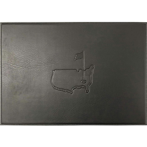 Dacasso Leatherette Square Corner Placemat Home, Office, Conference Room - 17" Length x 12" Width - Rectangular - Synthetic Suede, Leatherette, Synthetic Leather - Black - 1 Each (H1147)