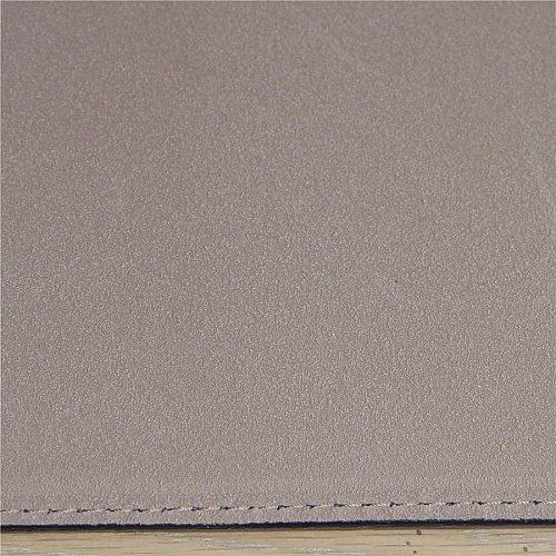 Dacasso Leatherette Square Corner Placemat Home, Office, Conference Room - 17" Length x 12" Width - Rectangular - Synthetic Suede, Leatherette, Synthetic Leather - Black - 1 Each (H1147)
