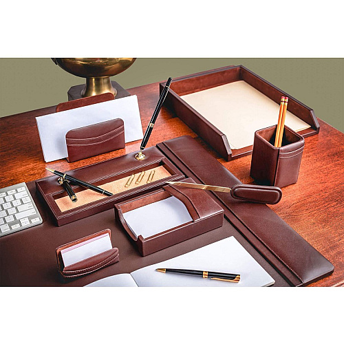 Dacasso Leather Desk Set 1 Each (D3412)