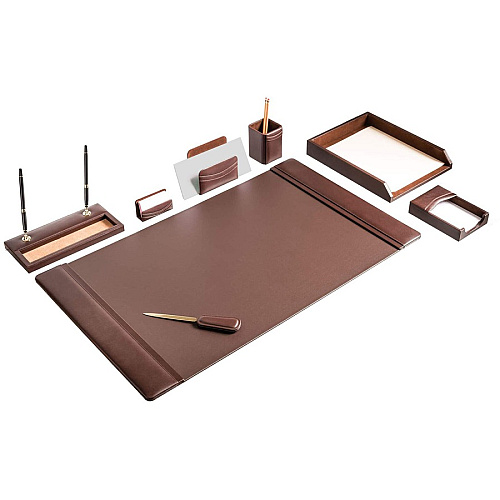 Dacasso Leather Desk Set 1 Each (D3412)