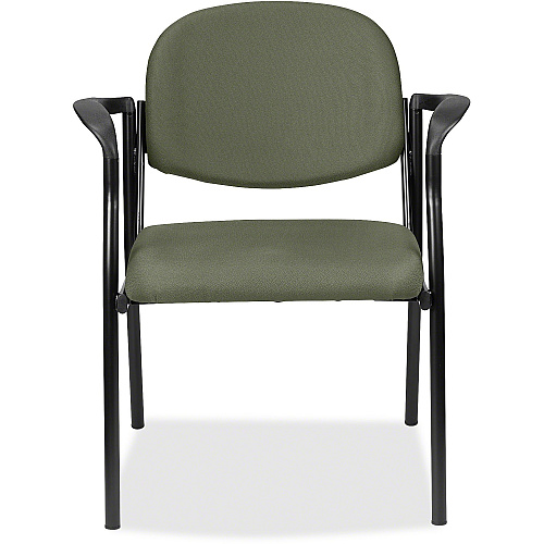 Eurotech Dakota 8011 Guest Chair Sage Seat Color - Fabric Seat Material - Sage Back Color - Fabric Back Material - Steel Frame Material - Four-legged Base - Shire Sage - 1 Each (801185)