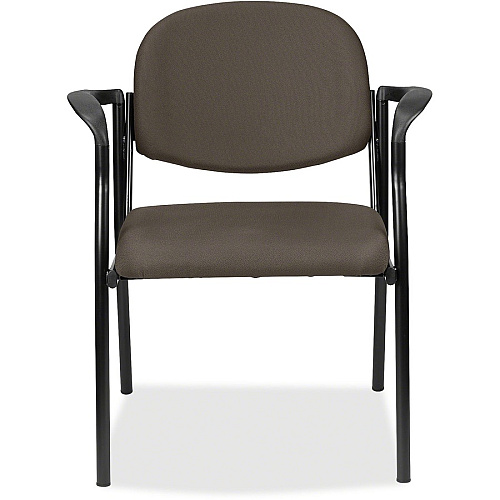 Eurotech Dakota 8011 Guest Chair Stonewall Seat Color - Fabric Seat Material - Stonewall Back Color - Fabric Back Material - Steel Frame Material - Four-legged Base - Shire Stonewall - 1 Each (801186)
