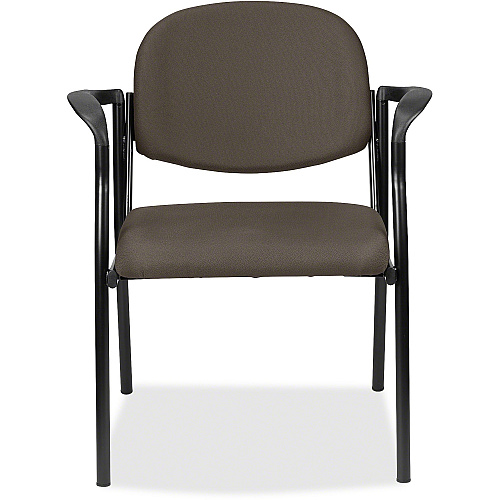 Eurotech Dakota 8011 Guest Chair Stonewall Seat Color - Fabric Seat Material - Stonewall Back Color - Fabric Back Material - Steel Frame Material - Four-legged Base - Shire Stonewall - 1 Each (801186)