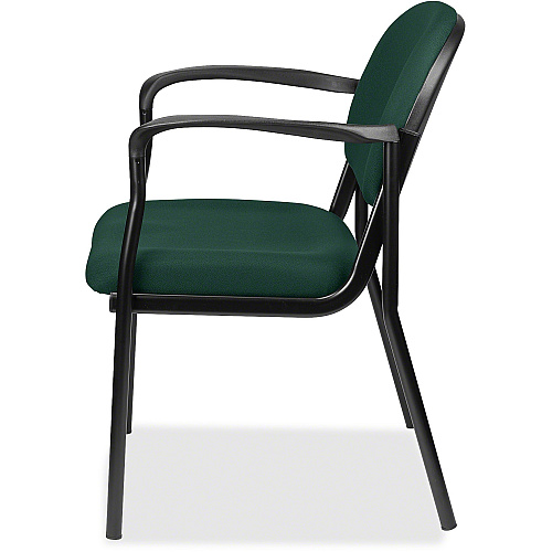 Eurotech Dakota Guest Chair With Arms Forest Seat Color - Fabric Seat Material - Forest Back Color - Fabric Back Material - Steel Frame Material - Four-legged Base - Insight Forest - 1 Each (801150)