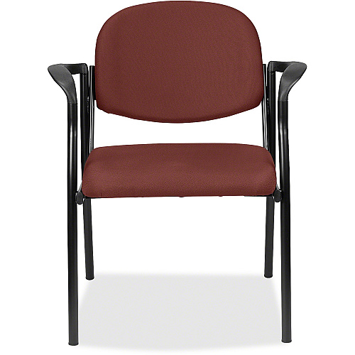 Eurotech Dakota 8011 Guest Chair Cordovan Seat Color - Fabric Seat Material - Cordovan Back Color - Fabric Back Material - Steel Frame Material - Four-legged Base - Canyon Cordovan - 1 Each (801126)