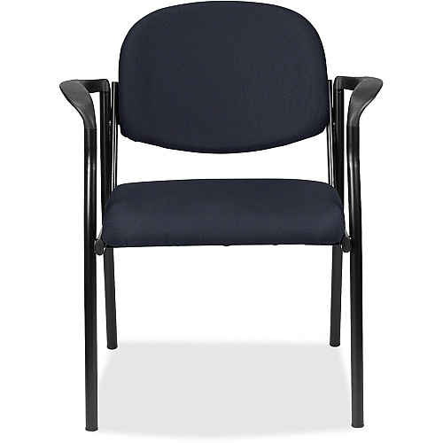 Eurotech Dakota 8011 Guest Chair Navy Seat Color - Fabric Seat Material - Navy Back Color - Fabric Back Material - Steel Frame Material - Four-legged Base - Perfection Navy - 1 Each (801166)