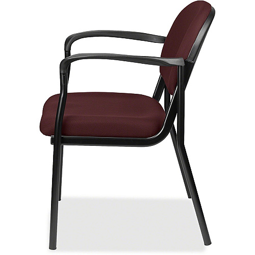Eurotech Dakota 8011 Guest Chair Burgundy Seat Color - Fabric Seat Material - Burgundy Back Color - Fabric Back Material - Steel Frame Material - Four-legged Base - Perfection Burgundy - 1 Each (801164)