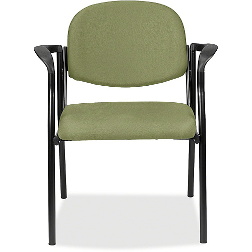Eurotech Dakota 8011 Guest Chair Cress Seat Color - Fabric Seat Material - Cress Back Color - Fabric Back Material - Steel Frame Material - Four-legged Base - Fuse Cress - 1 Each (801148)