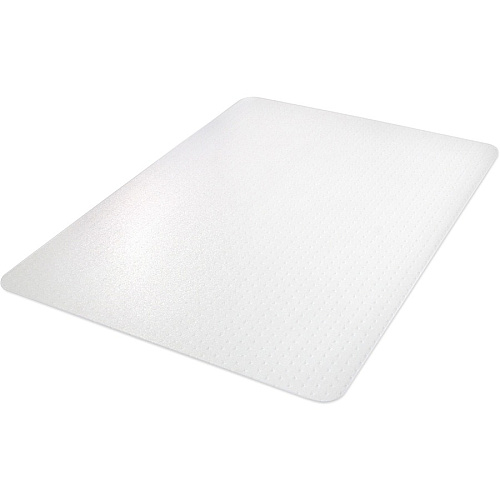 Lorell Oversized Chairmat Hard Floor - 60" Width x 60" Depth - Square - Polycarbonate - Clear - 1 Each (LLR02357)