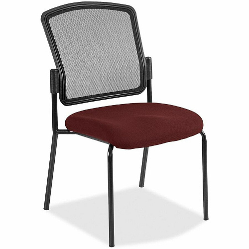Eurotech Dakota 2 7014 Guest Chair Port Seat Color - Fabric Seat Material - Steel Frame Material - Four-legged Base - Forte Port - 2 / Carton (701444)