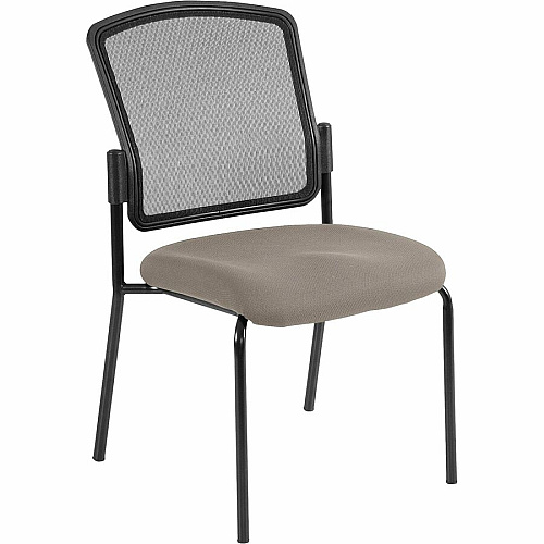 Eurotech Dakota 2 7014 Guest Chair Fossil Seat Color - Fabric Seat Material - Steel Frame Material - Four-legged Base - Insight Fossil - 2 / Carton (701451)