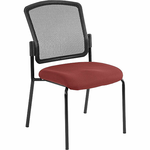 Eurotech Dakota 2 Guest Chair Tulip Seat Color - Fabric Seat Material - Steel Frame Material - Four-legged Base - Shire Tulip - 2 / Carton (701488)