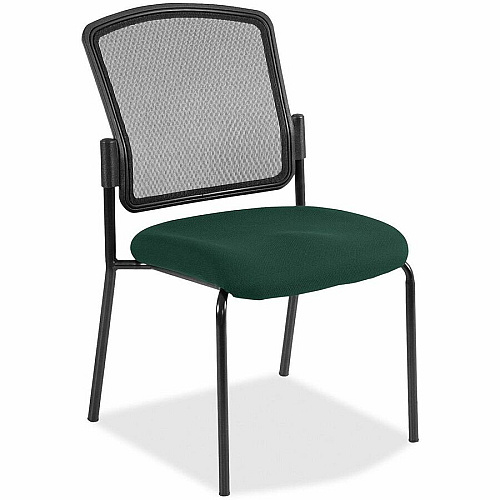 Eurotech Dakota 2 7014 Guest Chair Forest Seat Color - Fabric Seat Material - Steel Frame Material - Four-legged Base - Insight Forest - 2 / Carton (701450)