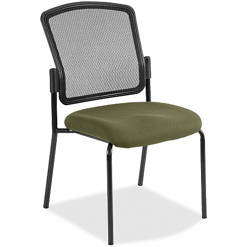Eurotech Dakota 2 7014 Guest Chair Leaf Seat Color - Fabric Seat Material - Steel Frame Material - Four-legged Base - Expo Leaf - 2 / Carton (701434)