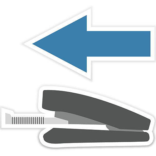Novus B8fc Power on Demand Stapler Staples Upto 50 Sheet of 80g/m² Paper - 2.63" Throat Depth - Black - Steel, Plastic - 1 Carton (0201673)