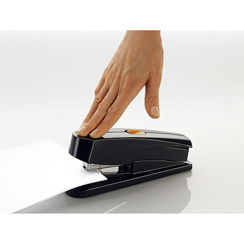 Novus B8fc Power on Demand Stapler Staples Upto 50 Sheet of 80g/m² Paper - 2.63" Throat Depth - Black - Steel, Plastic - 1 Carton (0201673)