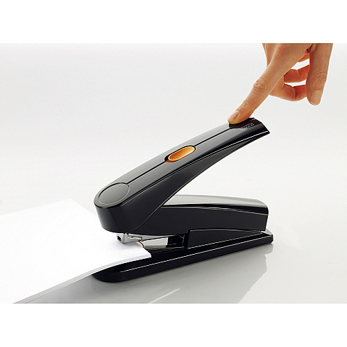 Novus B8fc Power on Demand Stapler Staples Upto 50 Sheet of 80g/m² Paper - 2.63" Throat Depth - Black - Steel, Plastic - 1 Carton (0201673)