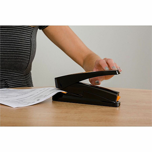 Novus B8fc Power on Demand Stapler Staples Upto 50 Sheet of 80g/m² Paper - 2.63" Throat Depth - Black - Steel, Plastic - 1 Carton (0201673)