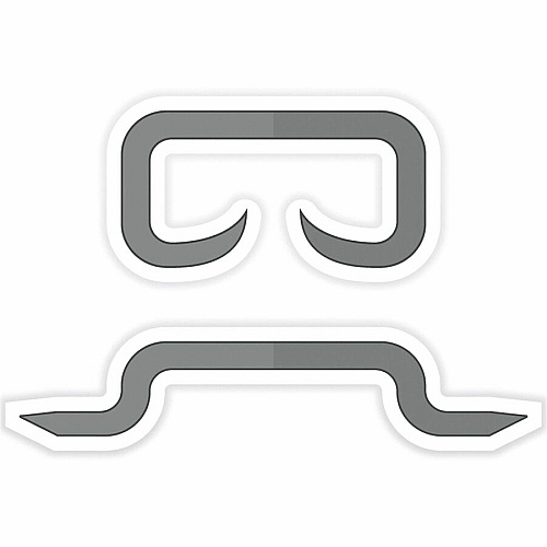 Novus B17 Long Arm Stapler Staples Upto 40 Sheet of 80g/m² Paper - 11.75" Throat Depth - Black - Steel, Plastic - 1 Carton (0201535)