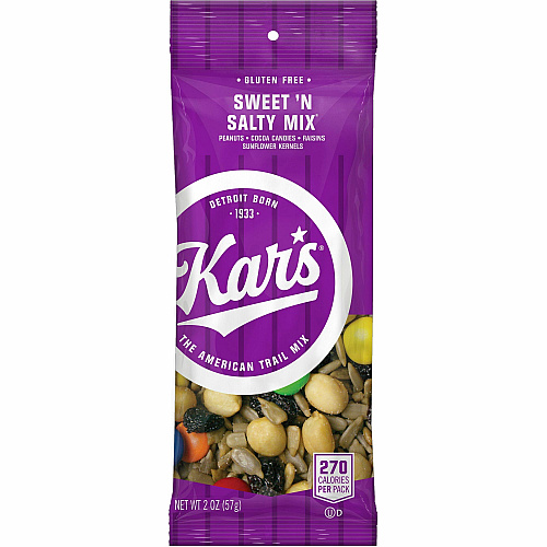 Kar's Sweet 'N Salty Mix Sweet and Salty, Mixed Nut - 1 Serving Bag - 2 oz - 24 / Box (SN08387)
