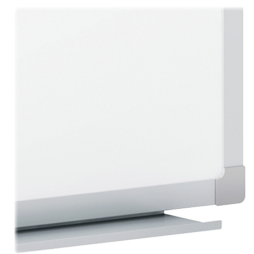 Mead Basic Dry-Erase Board 96.6" (8.1 ft) Width x 48.6" (4.1 ft) Height - White Melamine Surface - Silver Aluminum Frame - Durable, Marker Tray - 1 Each (85359)