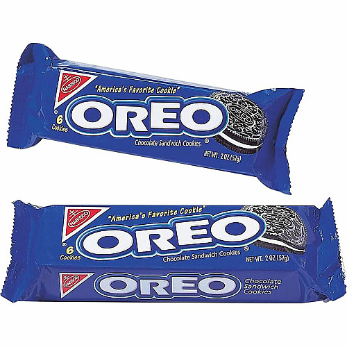 Oreo Chocolate Sandwich Cookies Vanilla - 1 Serving Pack - 1.80 oz - 12 / Box (40600)
