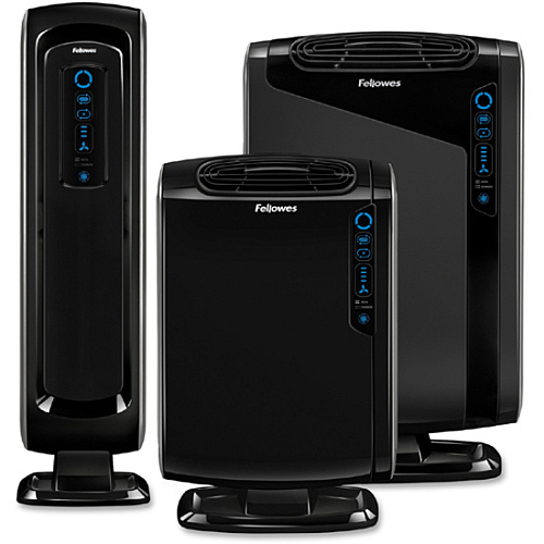 Fellowes AeraMax&reg; 290 Air Purifier True HEPA, PlasmaTrue - 600 Sq. ft. - Black (9286201)