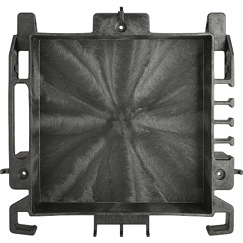 Genuine Joe Workhorse Janitor's Cart 40" Width x 20.50" Depth x 38" Height - Charcoal, Yellow - 1 Each (GJO02342)