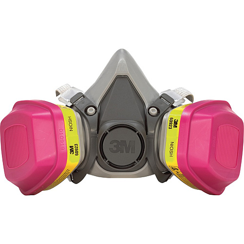 Tekk Protection Multipurpose Respirator Liquid Protection - Gray - Lightweight - 1 Each (62023HA1C)