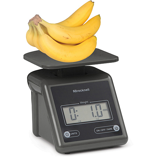 Brecknell Digital Postal Scale 7.24 lb / 3.29 kg Maximum Weight Capacity - Gray (PS7GRAY)