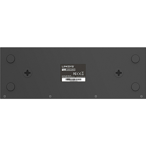 Linksys 16-Port Desktop Gigabit Switch 16 Ports - 10/100/1000Base-T - 2 Layer Supported - Twisted Pair - Desktop, Wall Mountable - Lifetime Limited Warranty (LGS116)