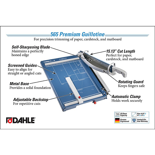 Dahle 565 Premium Guillotine Trimmer