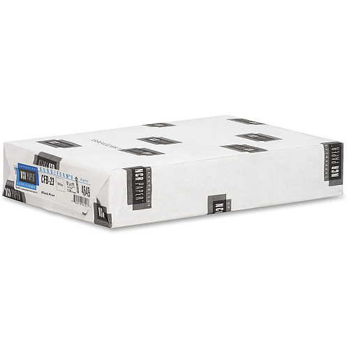 NCR Paper Xero/Form II Carbonless Uncollated Paper - White Letter - 8 1/2" x 11" - Smooth - White - 500 / Pack (4649)