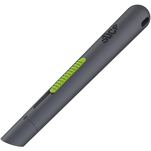 Slice Pen Cutter Auto-Retractable 0.7" Height x 0.7" Width x 5.3" Length - Retractable, Anti-magnetic, Rust Resistant - Ceramic - 1 Each (10512)