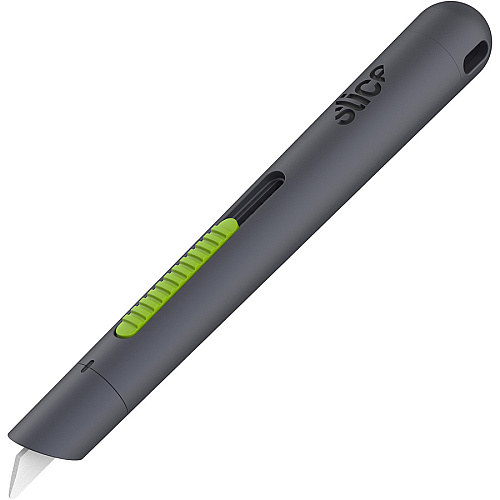 Slice Pen Cutter Auto-Retractable 0.7" Height x 0.7" Width x 5.3" Length - Retractable, Anti-magnetic, Rust Resistant - Ceramic - 1 Each (10512)